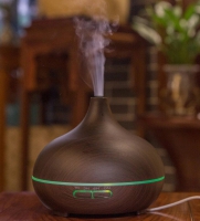 Aroma Diffuser 500ML met afstandsbediening donker hout